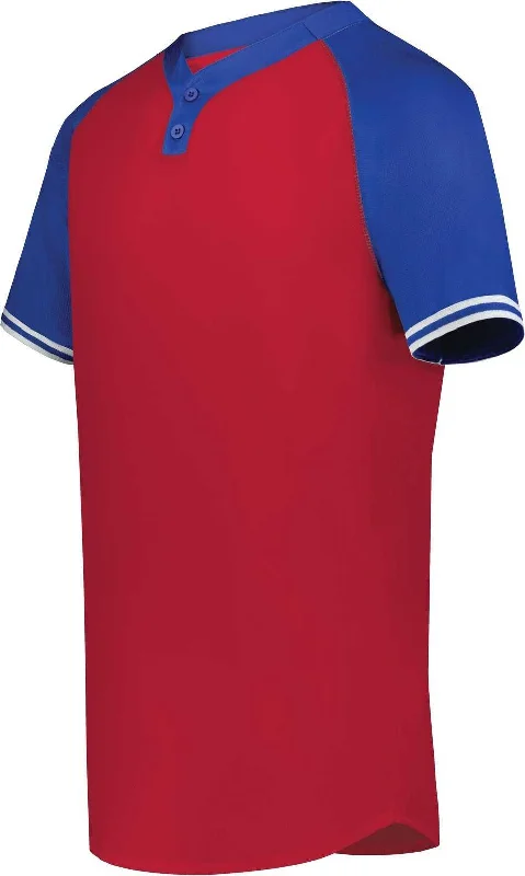 Augusta 6905 Cutter+ Henley Jersey - Scarlet Royal