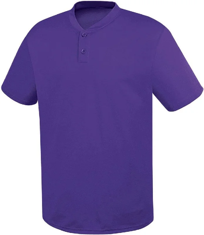 High Five 312060 Two Button Essortex Jersey Adult  - Purple