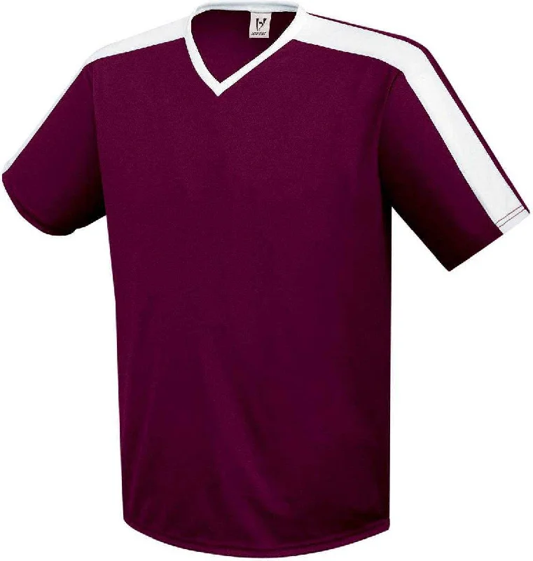 High Five 322730 Genesis Jersey Adult  - Maroon White