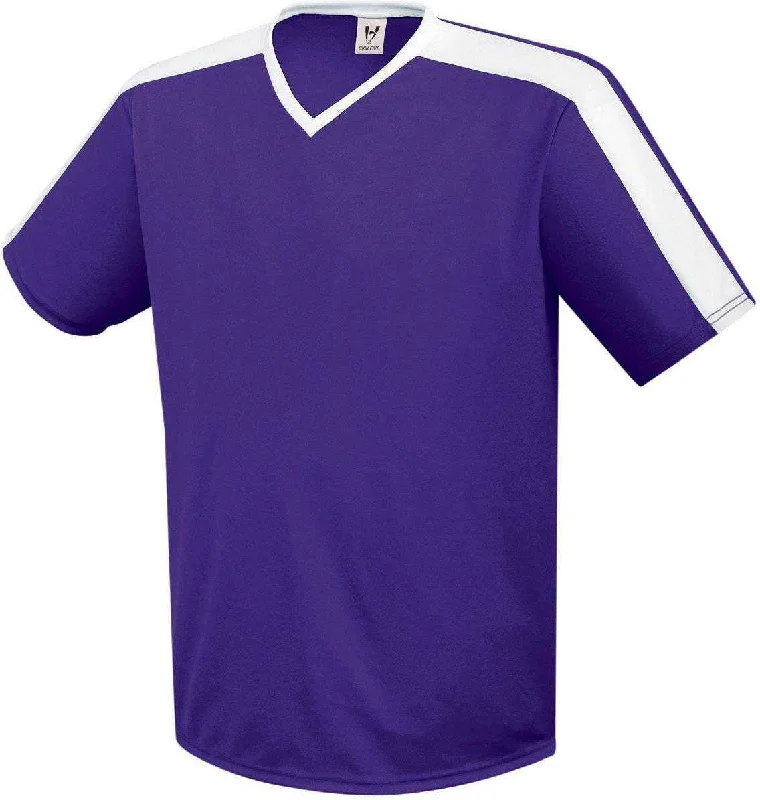 High Five 322730 Genesis Jersey Adult  - Purple White