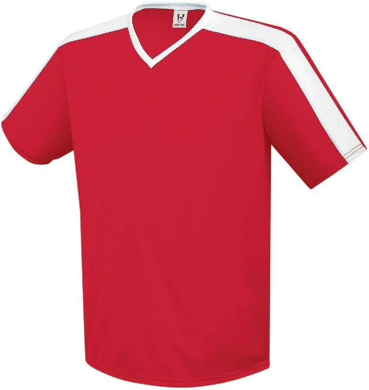 High Five 322730 Genesis Jersey Adult  - Scarlet White