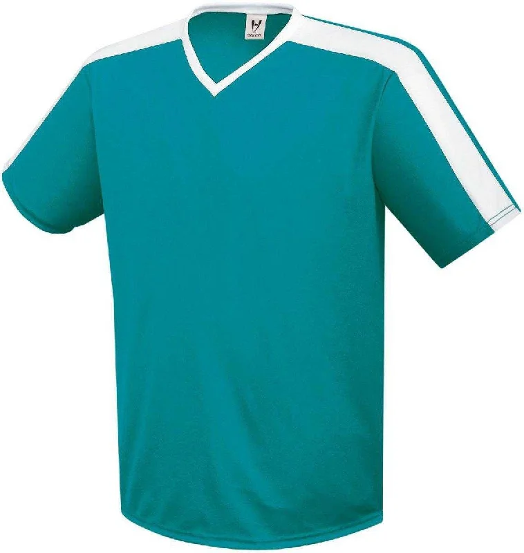 High Five 322730 Genesis Jersey Adult  - Teal White