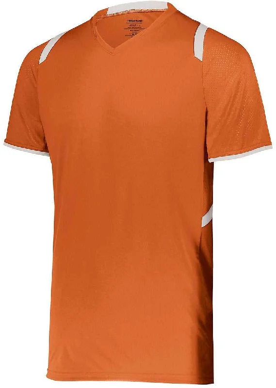 High Five 322960 Millennium Soccer Jersey - Orange White