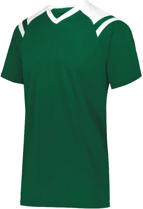 High Five 322970 Sheffield Jersey - Dark Green White