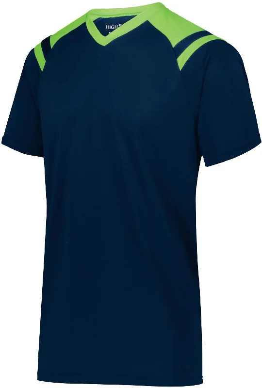 High Five 322970 Sheffield Jersey - Navy Lime