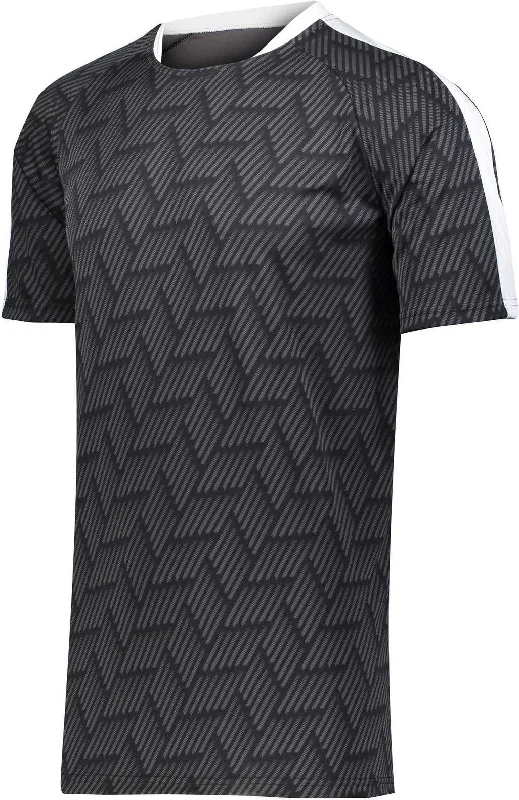 High Five 322980 Hypervolt Jersey - Black Print White