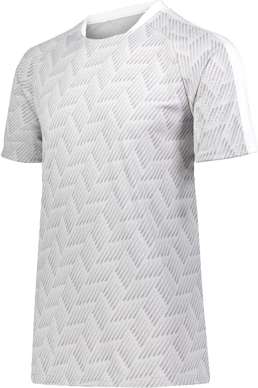 High Five 322980 Hypervolt Jersey - Graphite Print White