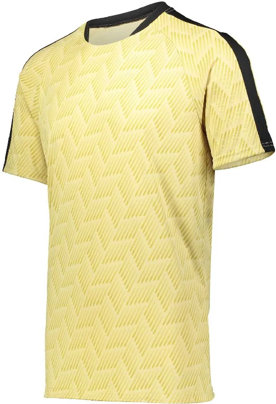 High Five 322980 Hypervolt Jersey - Vegas Gold Print Black