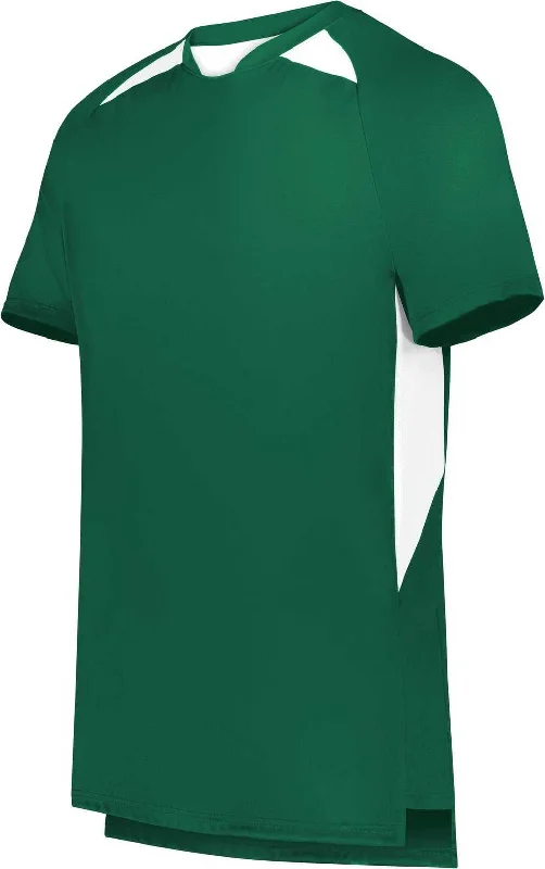 High Five 322990 Hawk Evolution Soccer Jersey - Dark Green White