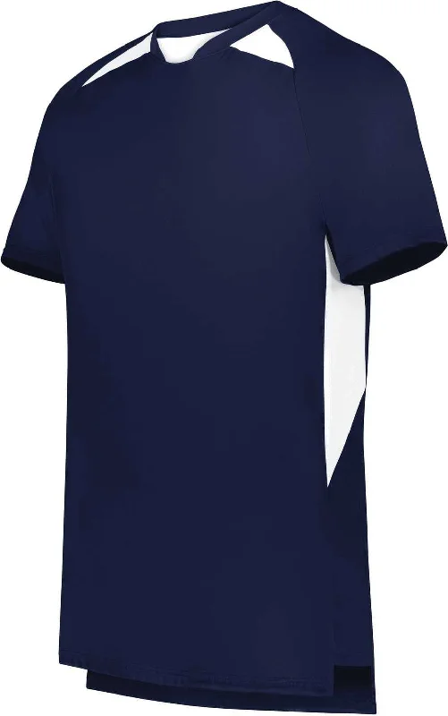 High Five 322990 Hawk Evolution Soccer Jersey - Navy White