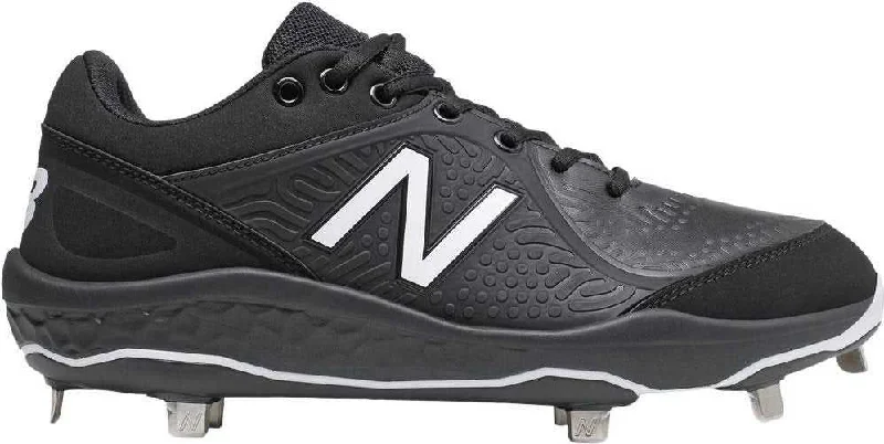 New Balance 3000v5 Fresh Foam Metal Cleats Low Cut - Black