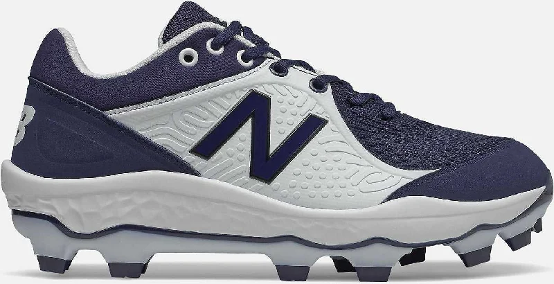 New Balance 3000v5 TPU Molded Cleat Low-Cut - Navy White