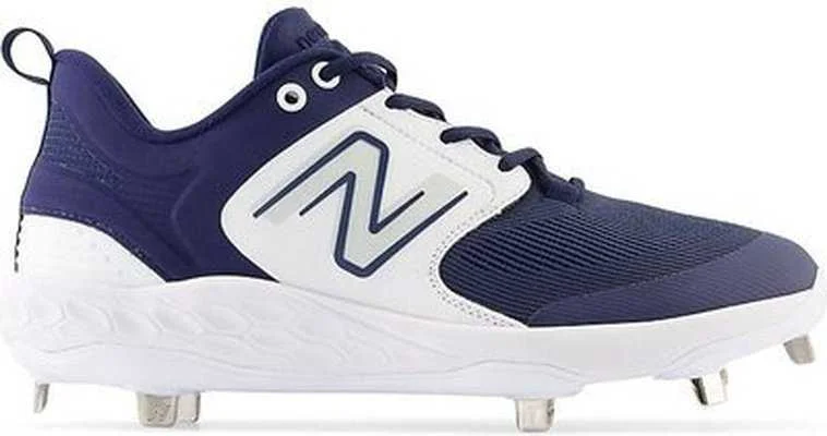 New Balance 3000v6 Fresh Foam Metal Cleats Low Cut - Navy