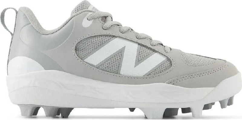 New Balance 3000v7 Boys Fresh Foam Rubber Molded Cleats - Raincloud