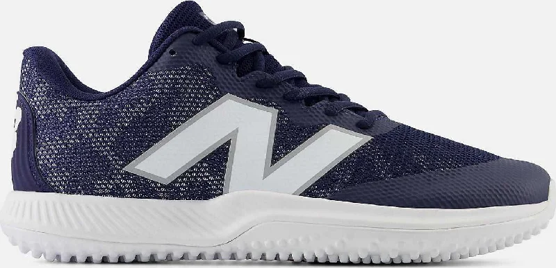 New Balance 4040v7 Fresh Foam Turf Baseball Shoe - Team Navy White