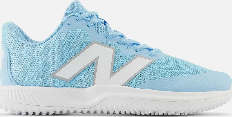 New Balance 4040v7 Fresh Foam Turf Baseball Shoe - Team Sky Blue White