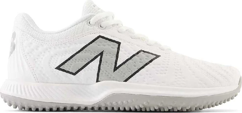 New Balance 4040v7 Fresh Foam Turf Baseball Shoe - White