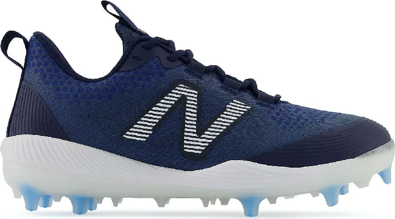 New Balance FuelCell COMPv3 Low Molded Cleat - Team Navy WhiteTeam Navy White