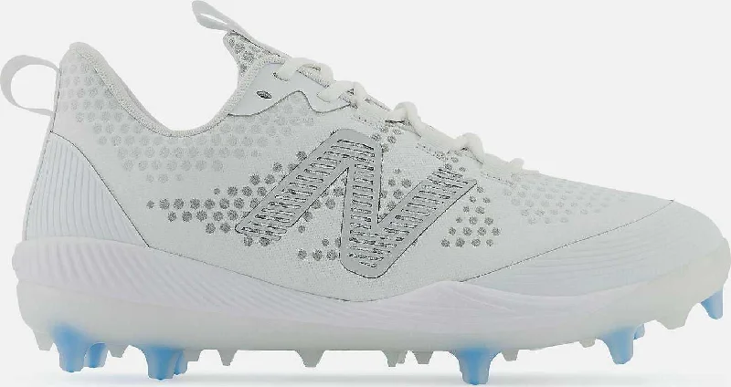 New Balance FuelCell COMPv3 Low Molded Cleat - White