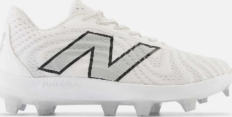 New Balance FuelCell PL4040v7 Low Molded Cleat - White