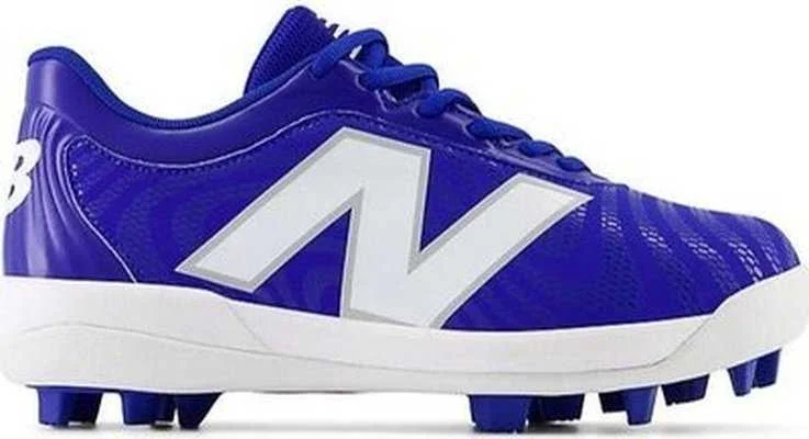 New Balance Youth J4040v7 Low Rubber Molded Cleat - Royal