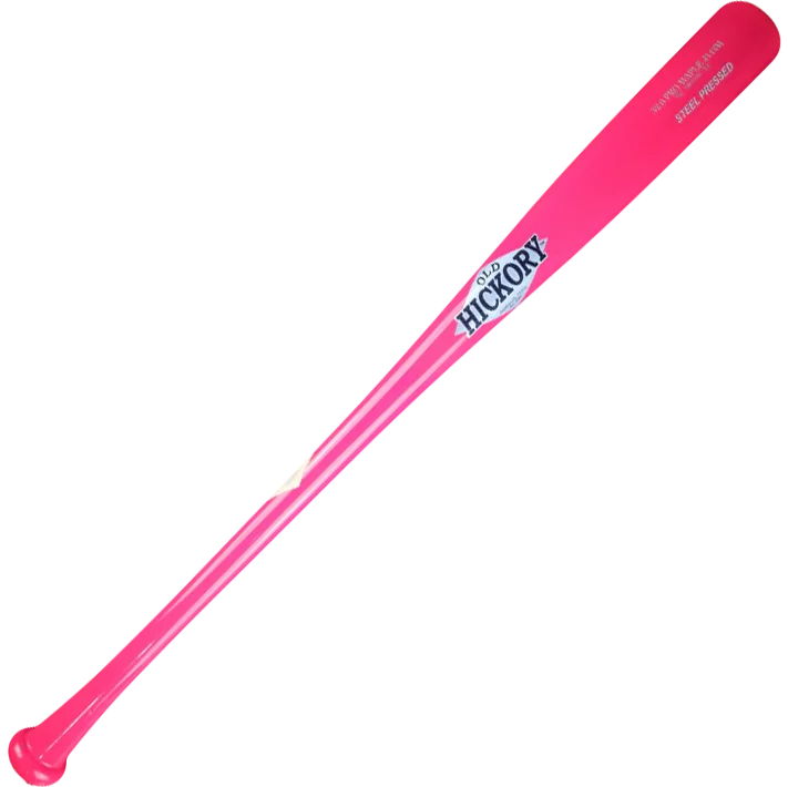 Old Hickory J143M Steel Pressed Pink Maple Wood Bat: J143M-P