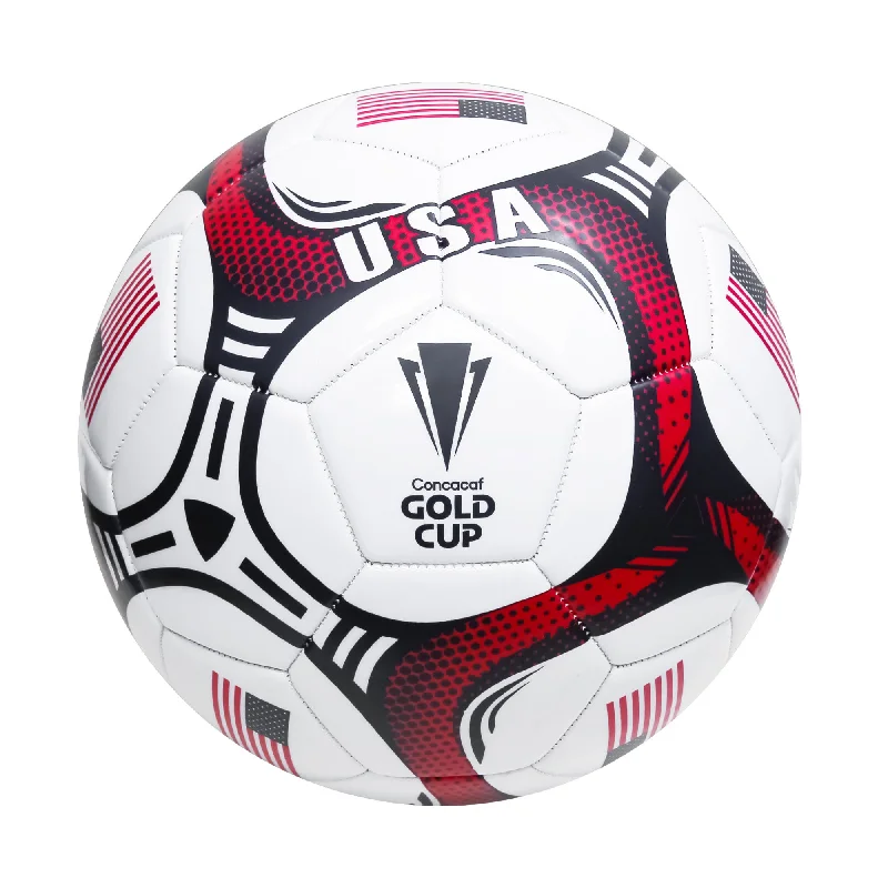 Gold Cup USA Flag Size 5 Soccer Ball