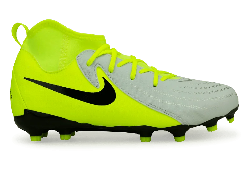 Nike Kids Phantom Luna II Academy FG/MG Silver/Black/Volt