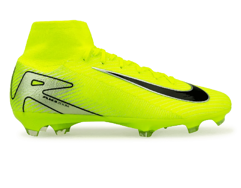 Nike Men's Zoom Mercurial Superfly 10 Pro FG Volt/Black