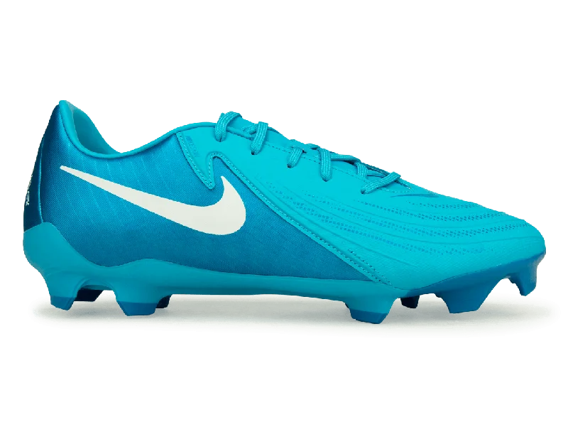 Nike Men's Phantom GX II Academy FG/MG Blue Fury/White