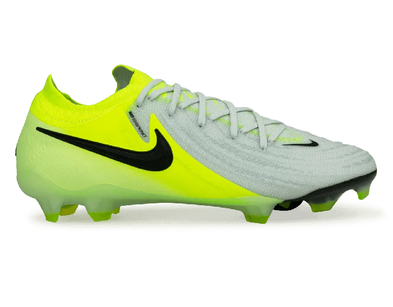 Nike Men's Phantom GX II Elite FG Silver/Black/Volt