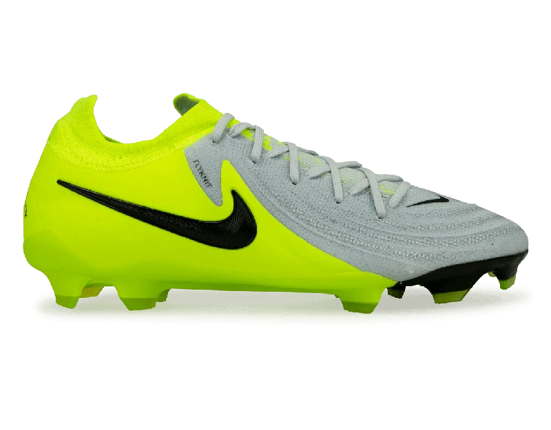 Nike Men's Phantom GX II Pro FG Silver/Black/Volt