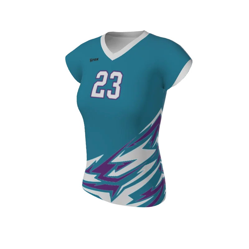 Women's Bolt - R007 Womens Sublimated Jerseys. (x 9)