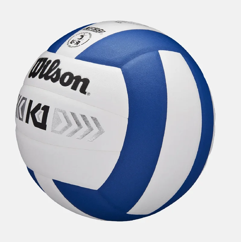 K1 Silver Volleyball, Blue/White