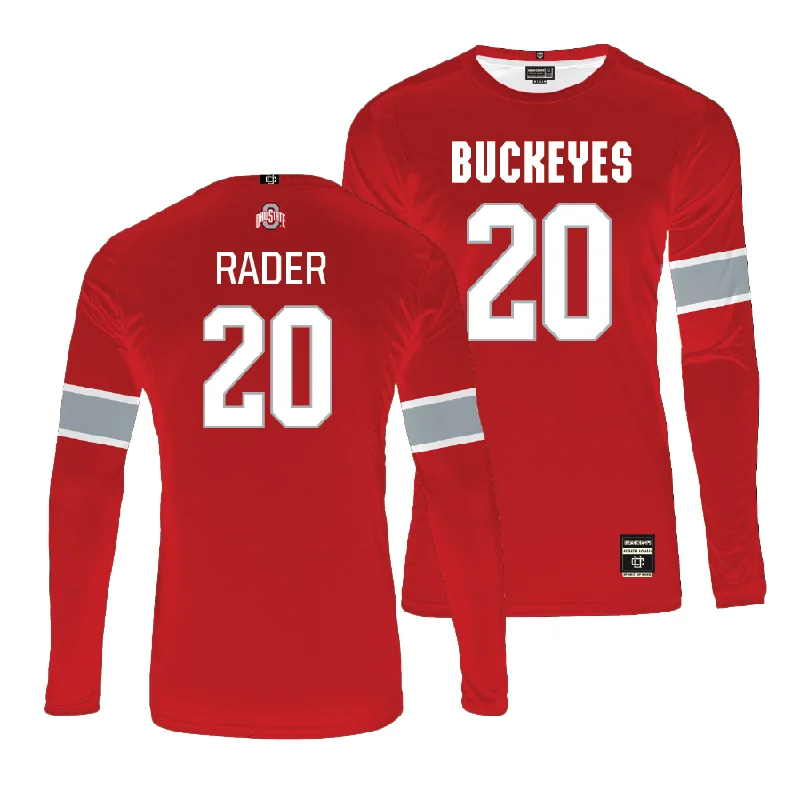 Ohio State Women's Red Volleyball Jersey - Rylee Rader