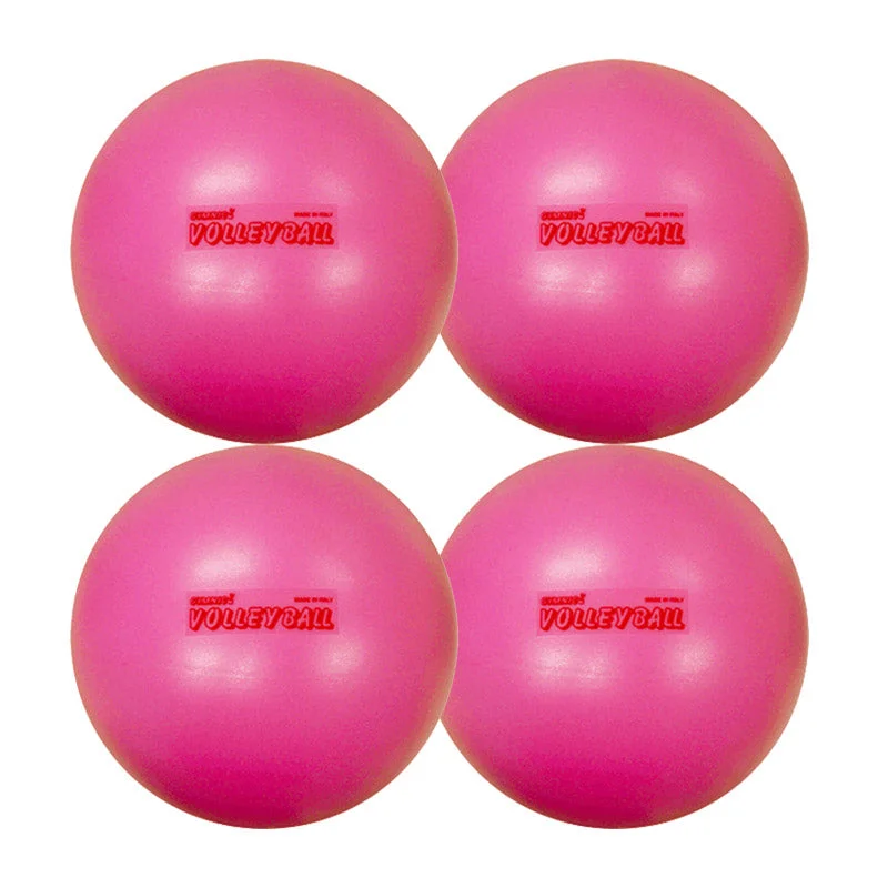 Tuftex Pink Non-Sting Volleyballs | 4 Pack